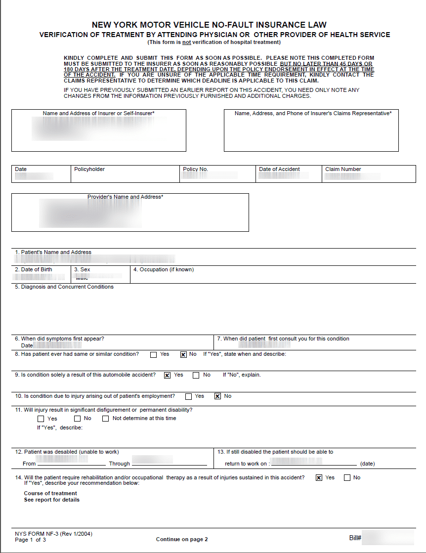 OfMan - New York No-Fault Billing Software - The Beynenson Law Firm
